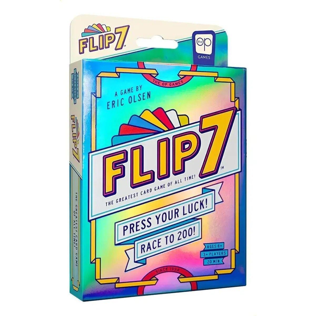 Juego De Cartas Entretenido Y Estratégico Flip 7-0