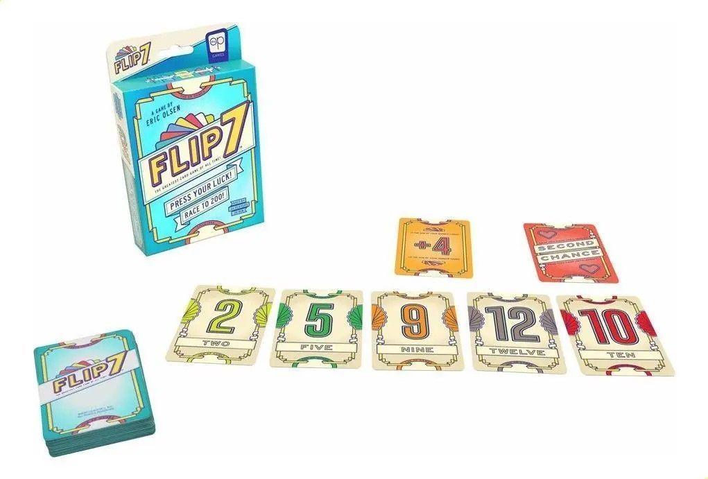 Juego De Cartas Entretenido Y Estratégico Flip 7-1