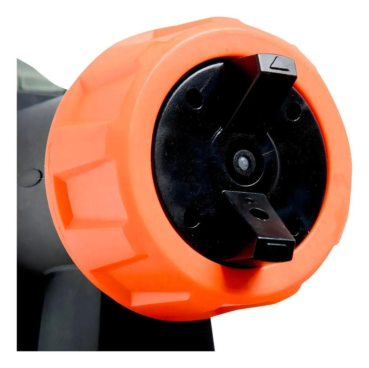 Pistola Para Pintar Eléctrica Bauker 500 W + 6 Accesorios Color Verde-1