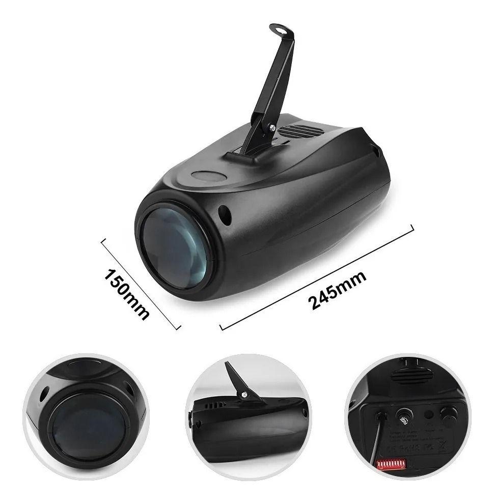 Luz Disco 64 Led Rgbw Cabezal Simple -4