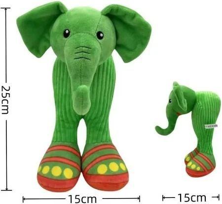 Lirili Larila Peluche Elefante Verde-2