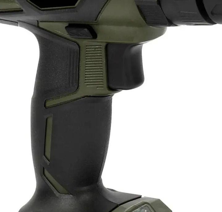 Taladro Percutor Atornillador Inalámbrico Bauker +accesorios Verde 50 Hz/60 Hz-3