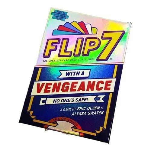 Juego De Cartas Flip 7 With A Vengeance-0