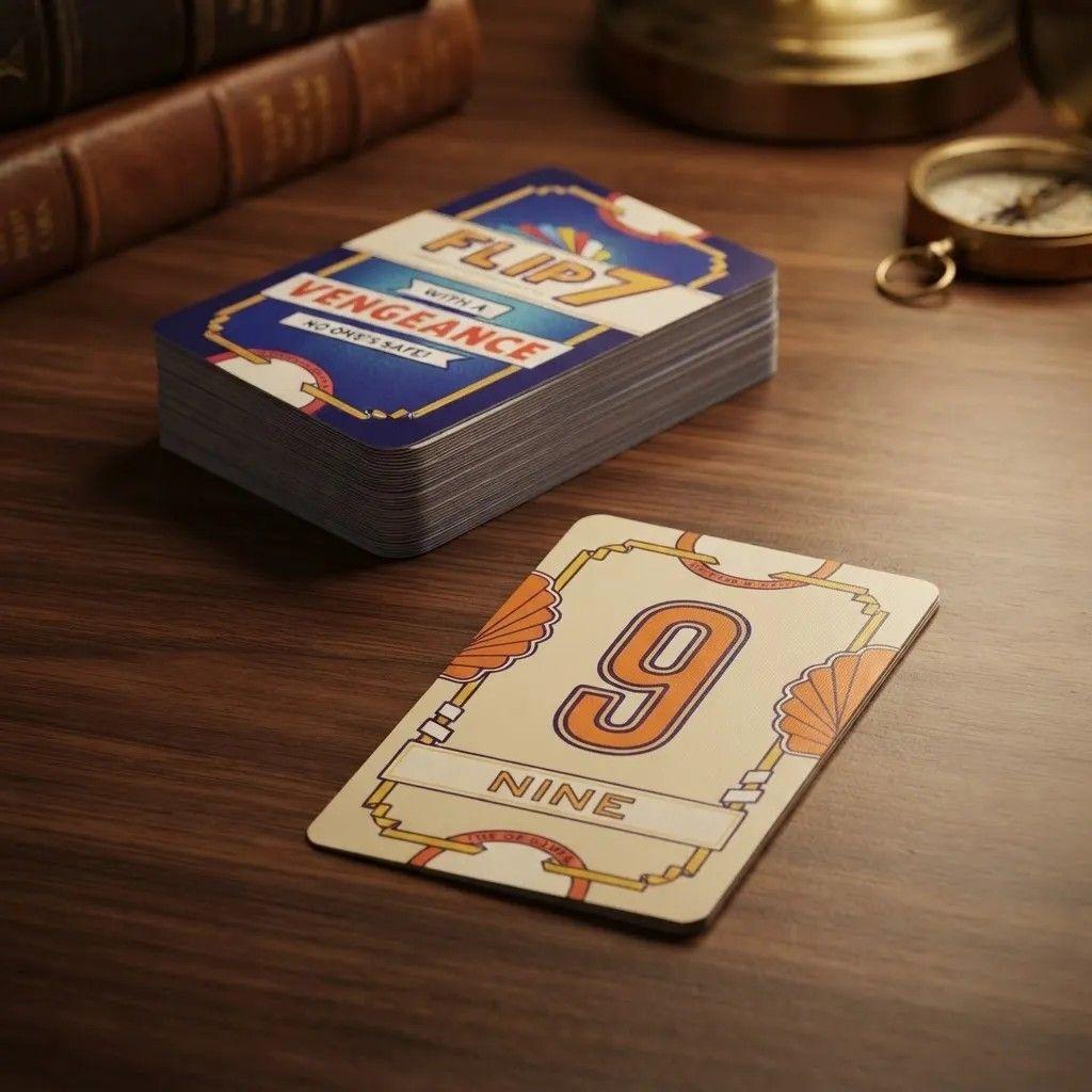 Juego De Cartas Flip 7 With A Vengeance-3