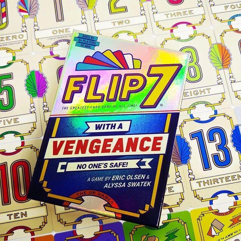 Juego De Cartas Flip 7 With A Vengeance-5