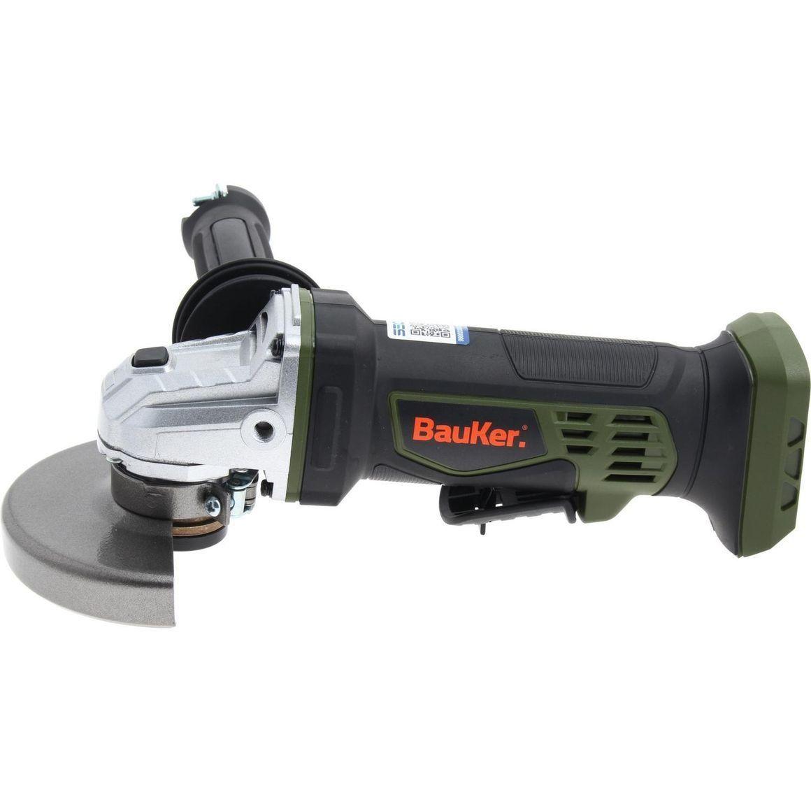 Esmeril Angular Inalámbrico Bauker Verde Sin Batería-0