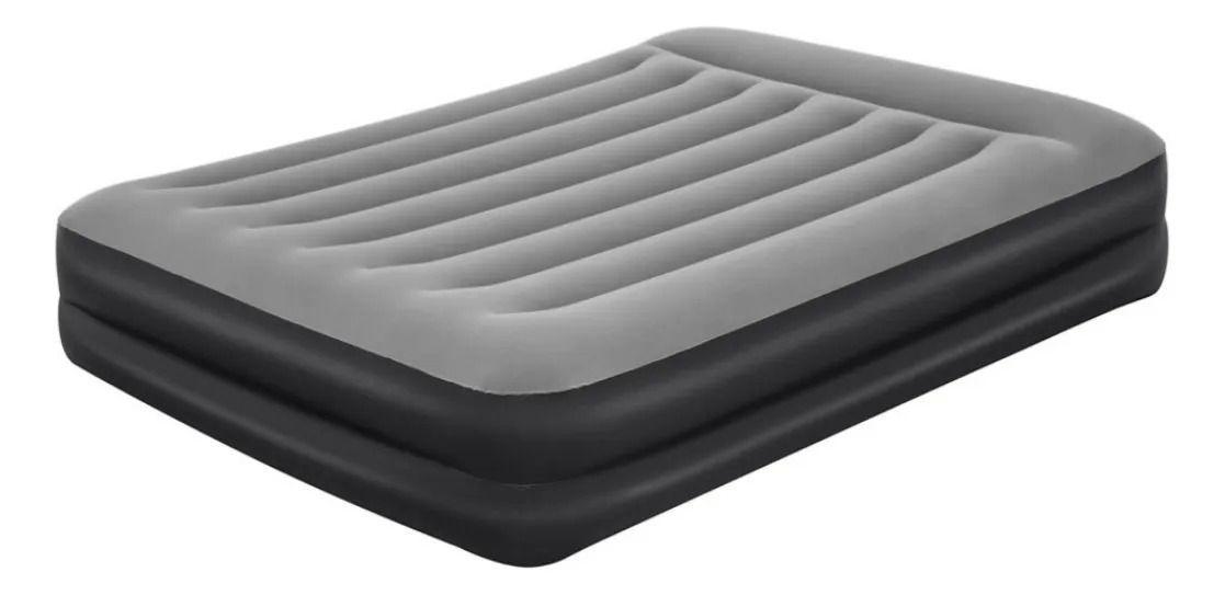 Colchón Inflable 2 Plazas Con Inflador Eléctrico Bestway-2