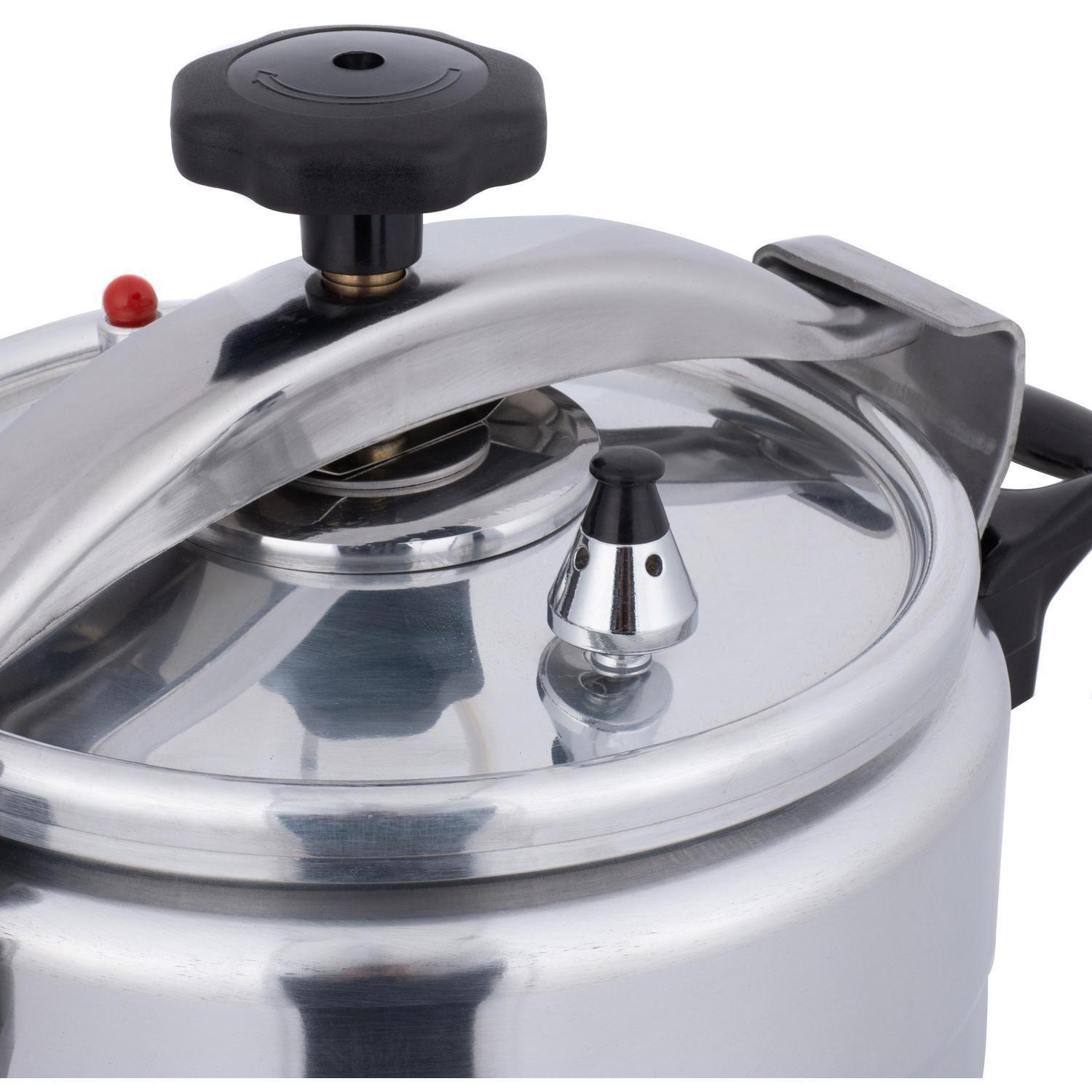 Olla A Presión Fantuzzi 10 Litros Comprezzo Aluminio Color Gris-2