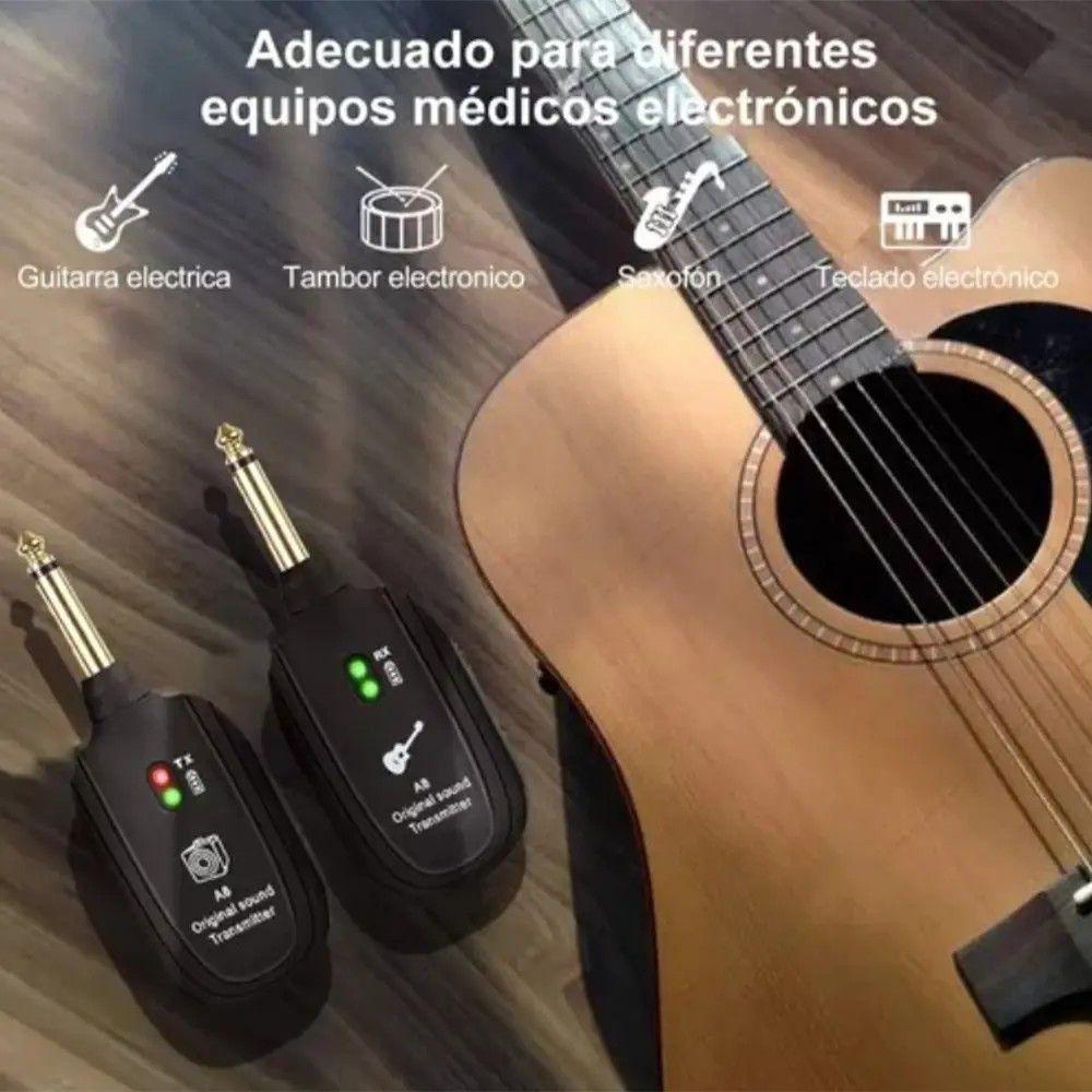 Transmisor Inalámbrico De Guitarra Eléctrica A8-7