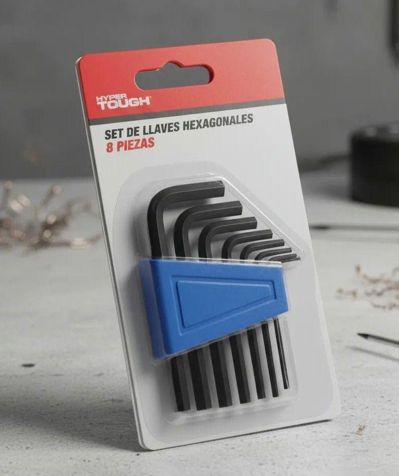 Set 8 Llaves Hexagonales  Hyper Tough-2