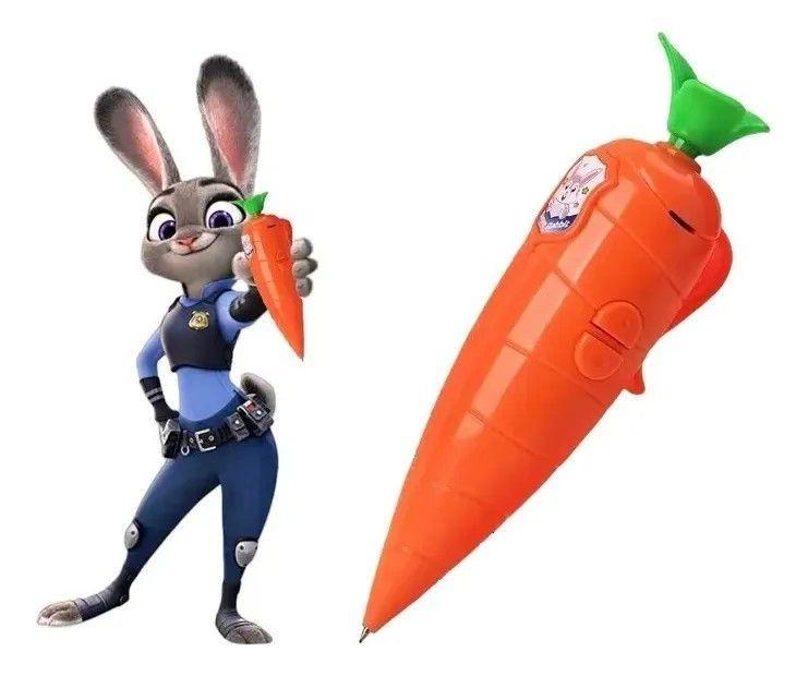 Lápiz Bolígrafo Grabadora De Voz Zanahoria De Judy Zootopia-6