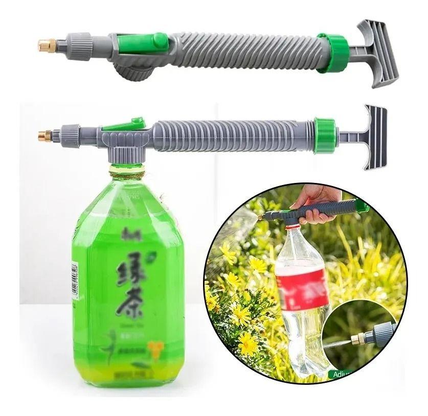 Pulverizador Rociador Para Botellas Bebida Riego A Presión-4