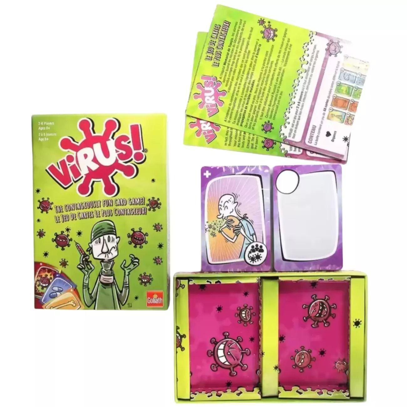 Juego De Cartas Virus -4