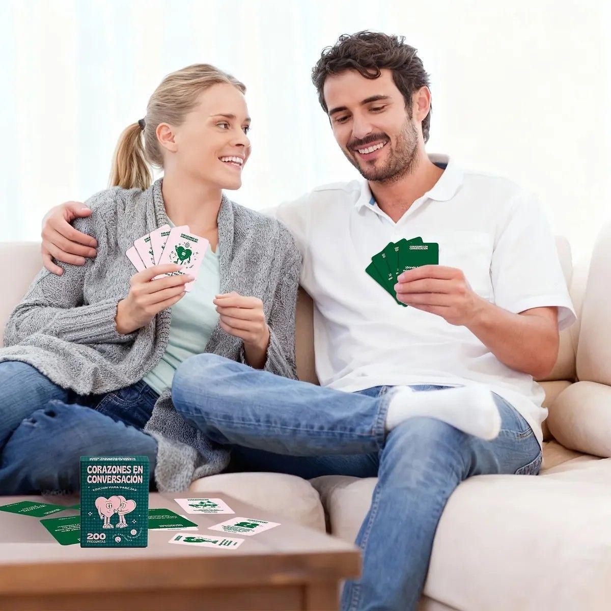 Juego De Cartas Corazones En Conversación-4