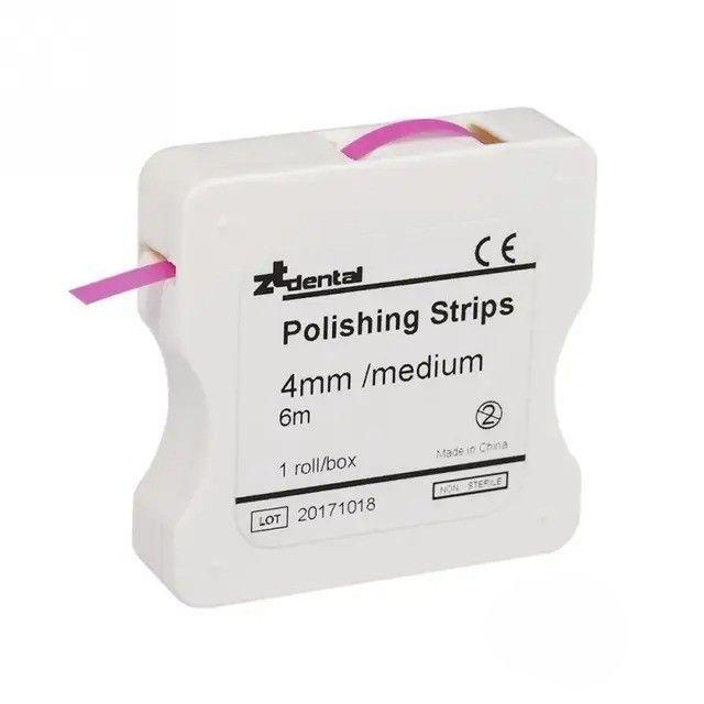 Rollo Hilo Pulido Dental 6 Mt Polishing Strips Medio Rosado-3