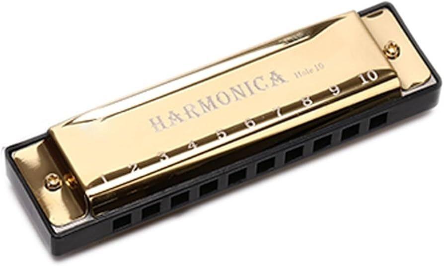 Armónica Instrumento De Aire 10 Agujeros-4