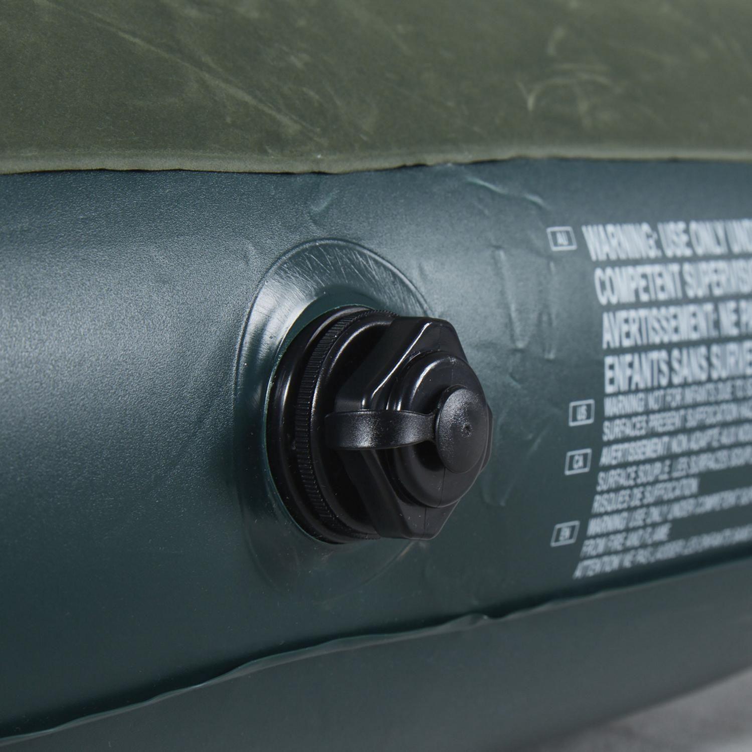 Colchón Inflable Klimber Individual + 1 Almohada + Inflador-2