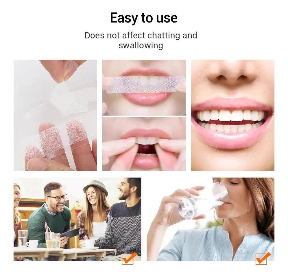 Caja Tiras Blanqueamiento 5d Advanced Teeth Whitening Strips-4