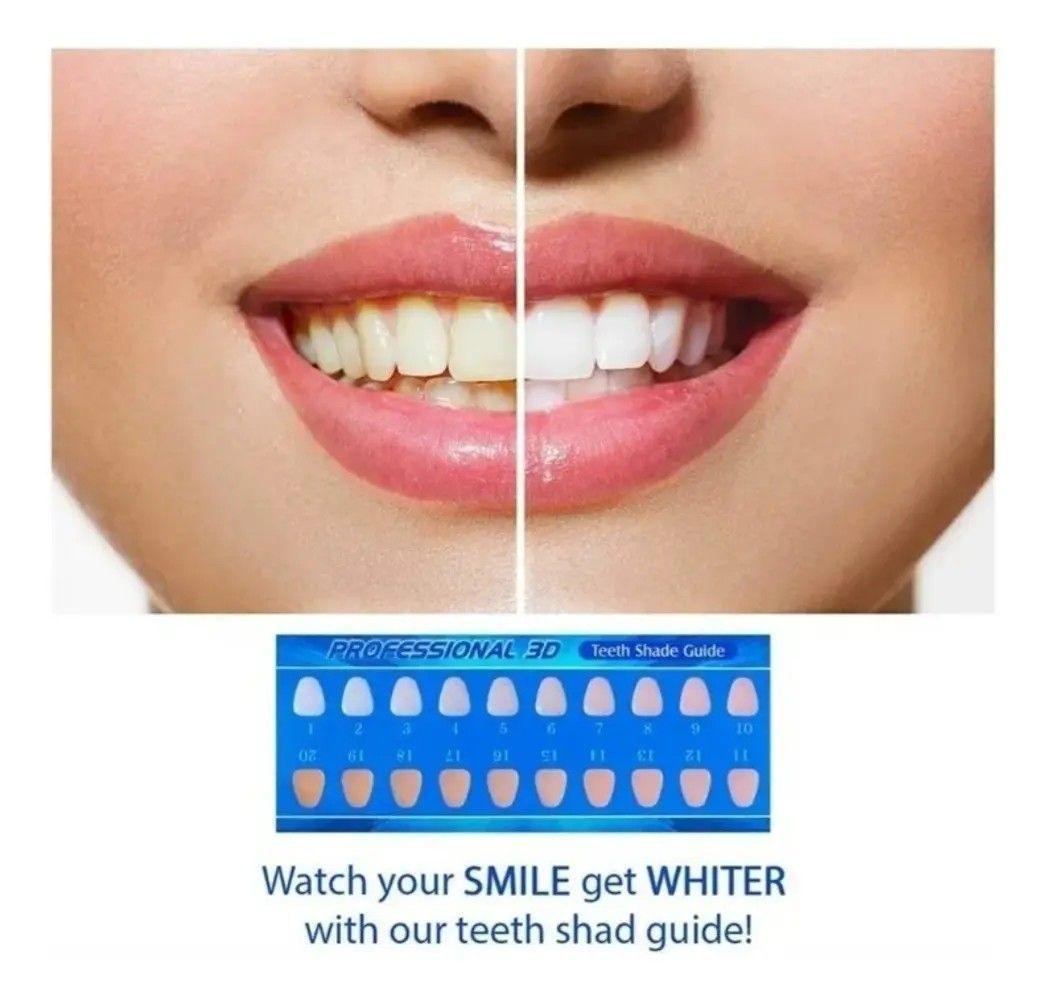 Caja Tiras Blanqueamiento 5d Advanced Teeth Whitening Strips-5