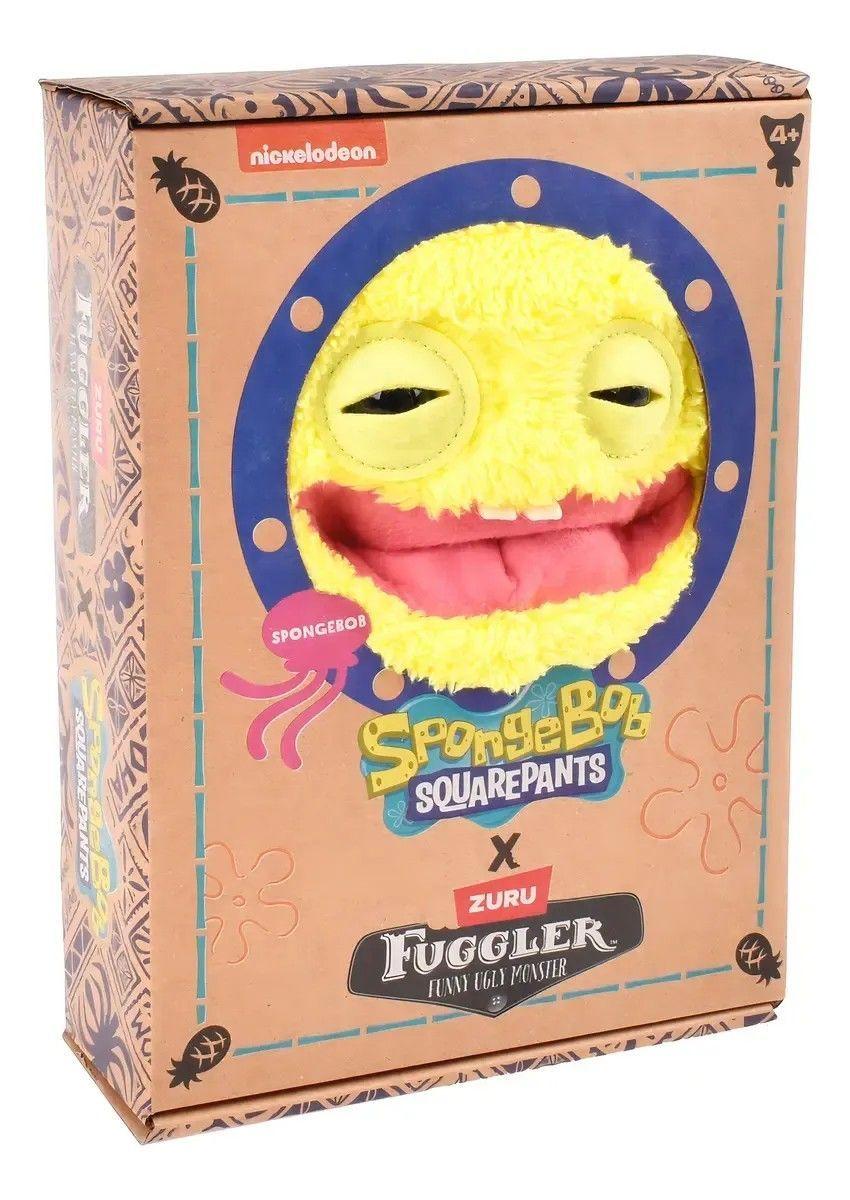 Peluche Fuggler Bob Esponja De Zuru Color Amarillo-2