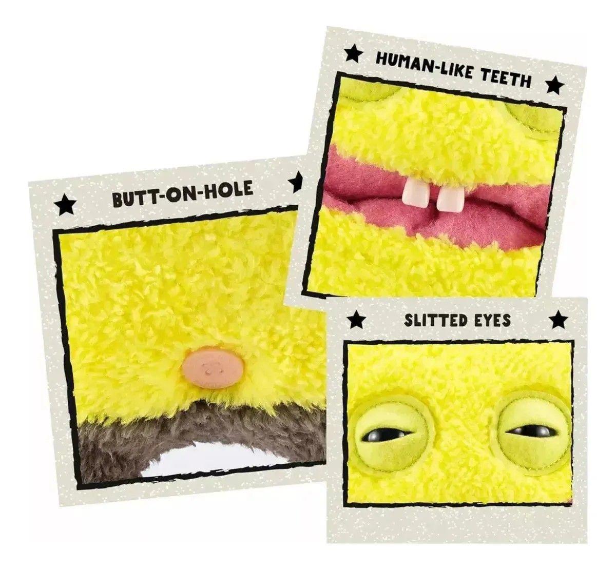 Peluche Fuggler Bob Esponja De Zuru Color Amarillo-5