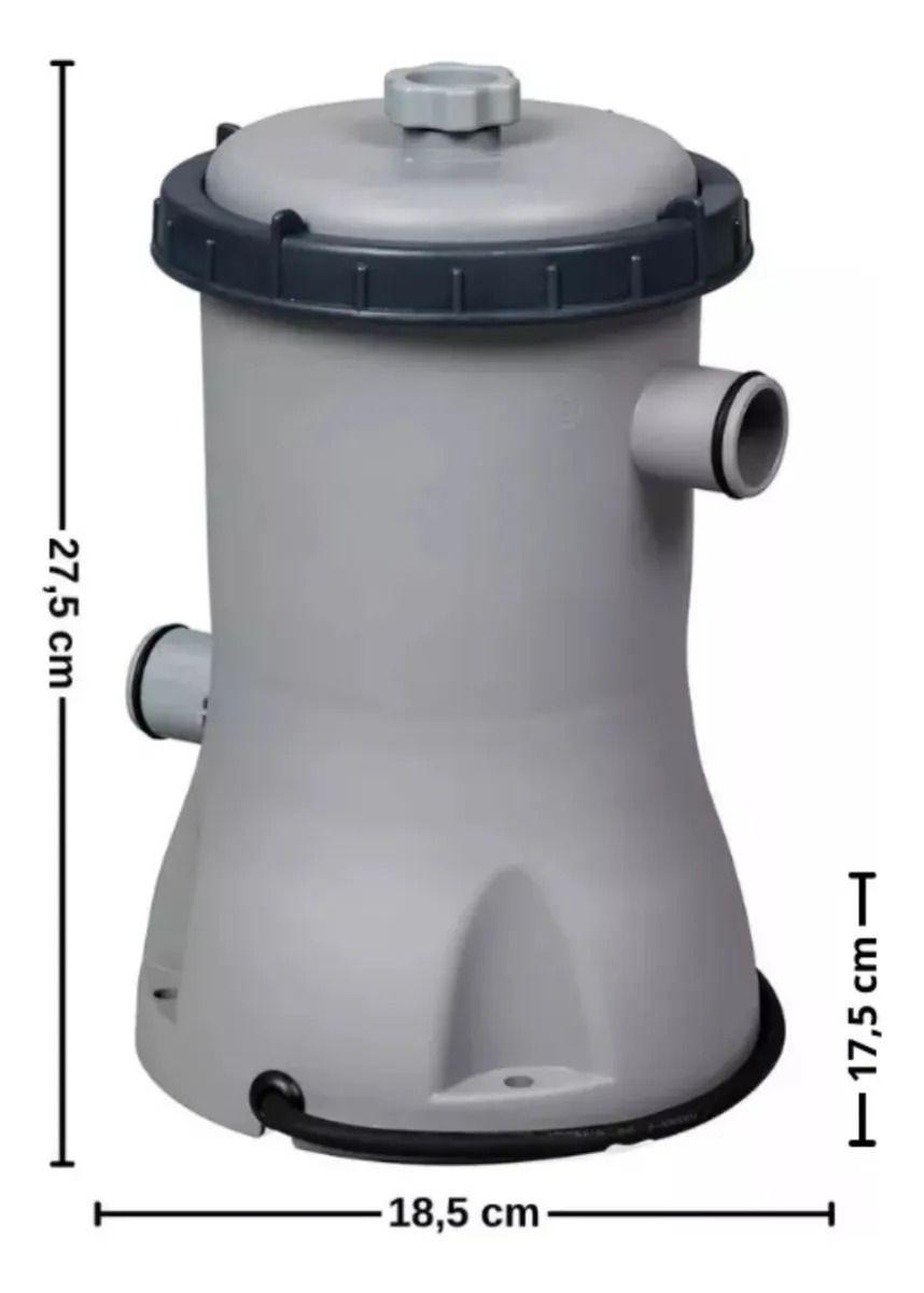 Bomba Para Piscina Con Filtro 2006lt/hora 220v Bestway-4