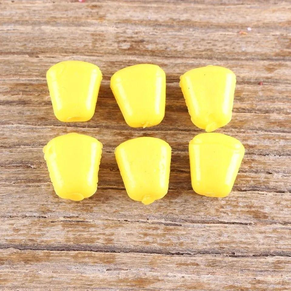 Pack 100 Cebo Blando Pesca Maíz Choclo Silicona-2