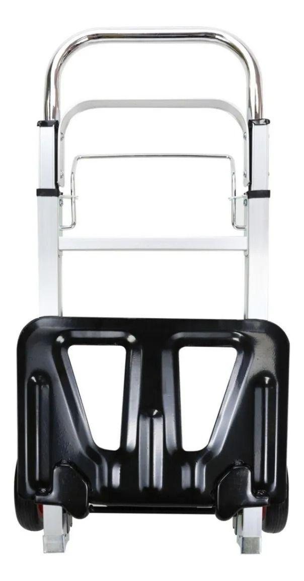 Carro Plegable De Mano De Carga Aluminio Tipo Yegua 90 Kilos-3