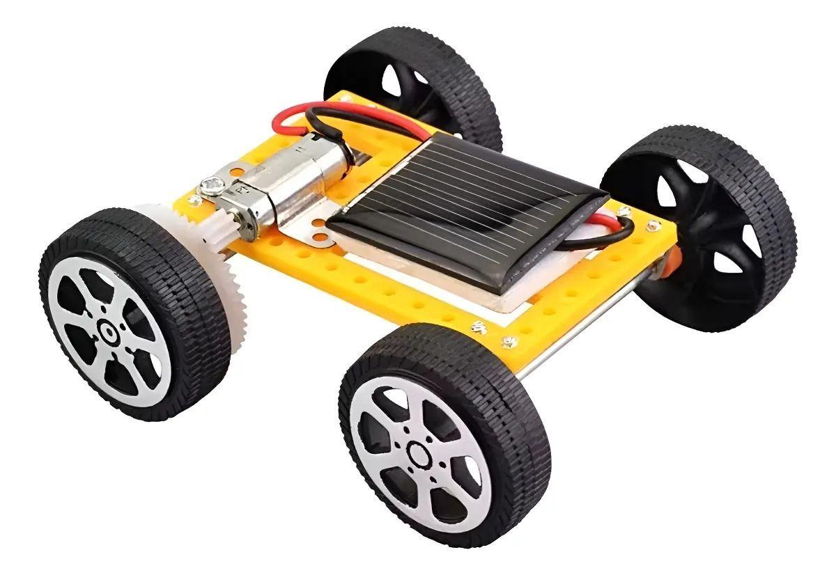 Kit Escolar Experimento Auto Energía Solar Armable-0