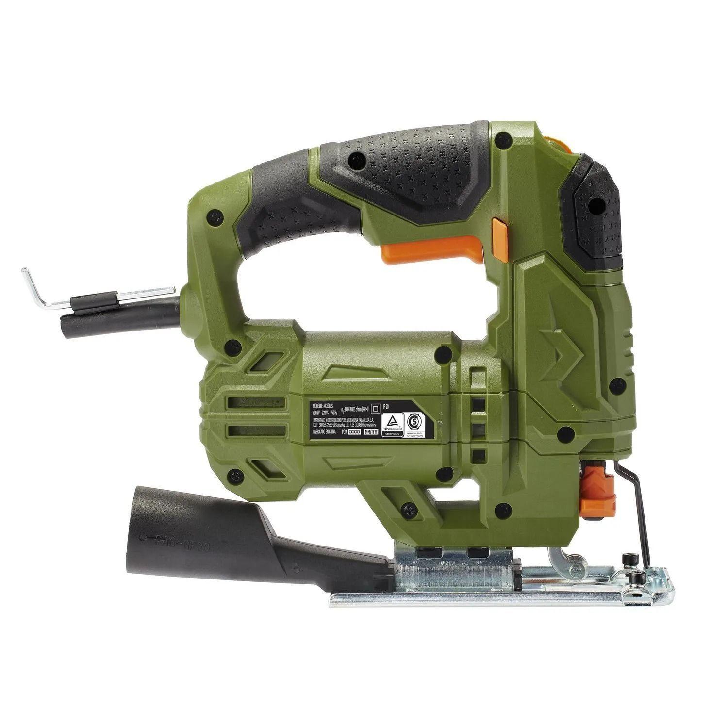 Sierra caladora eléctrica Bauker 600W-2