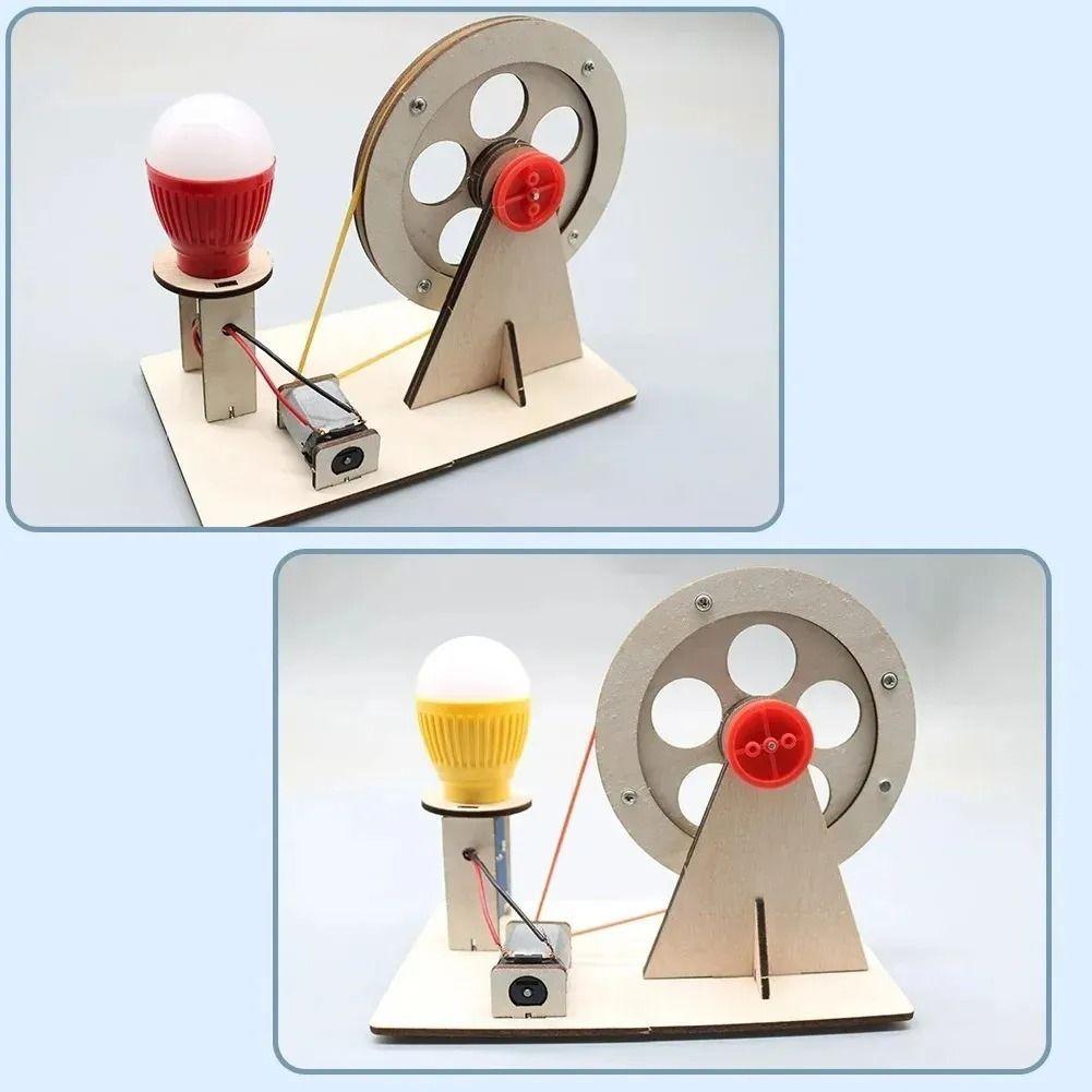 Kit Tarea Escolar Experimento Mini Generador Electricidad-3