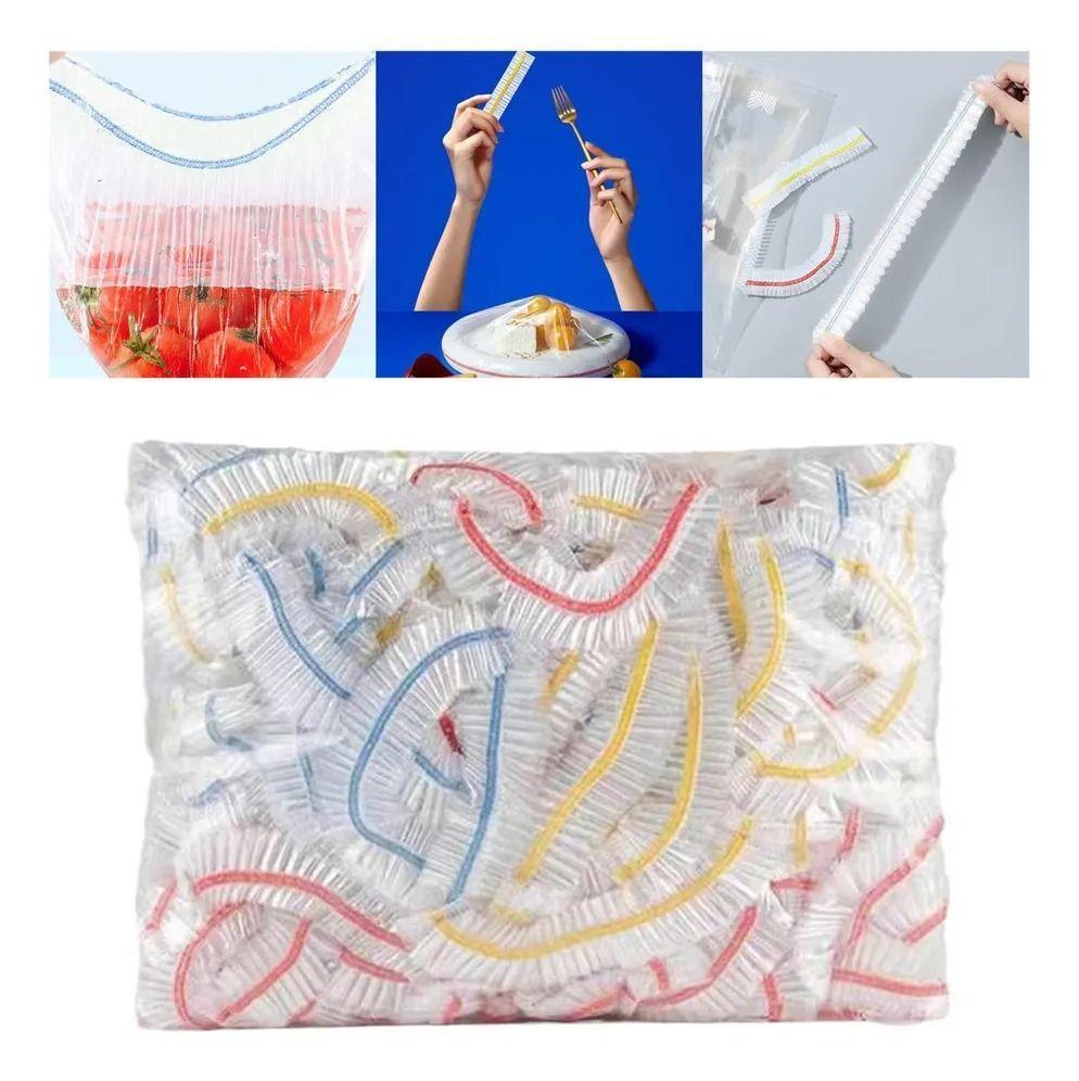 X200 Cubiertas Elásticas Desechables Para Alimentos, Bolsas-5
