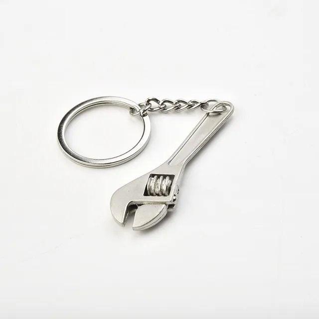 Llavero Metálico Llave Francesa Regalo Herramienta Maestros-4