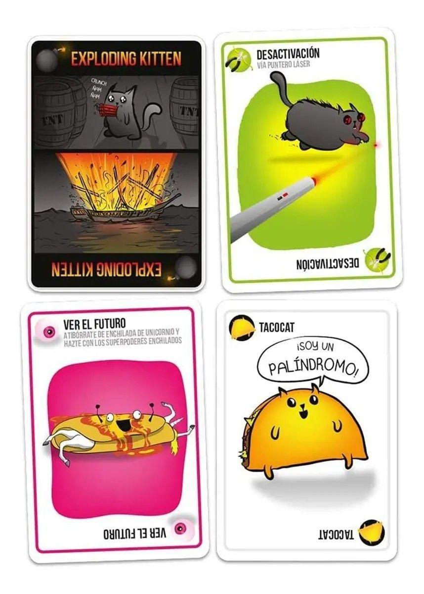 Juego De Cartas  Exploding Kittens-2