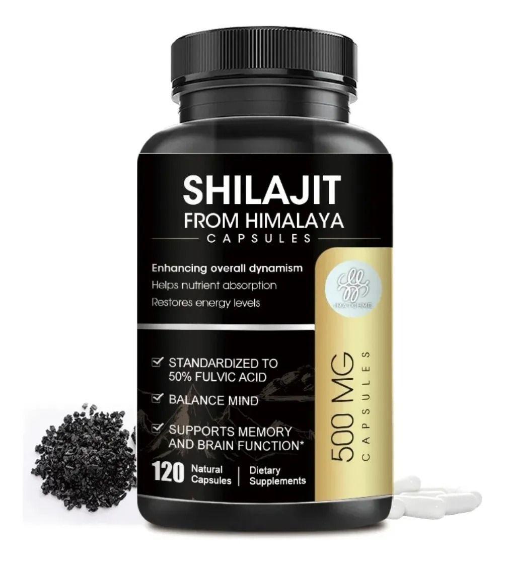 Shilajit Del Himalaya 120 Cáps 100% Natural-0