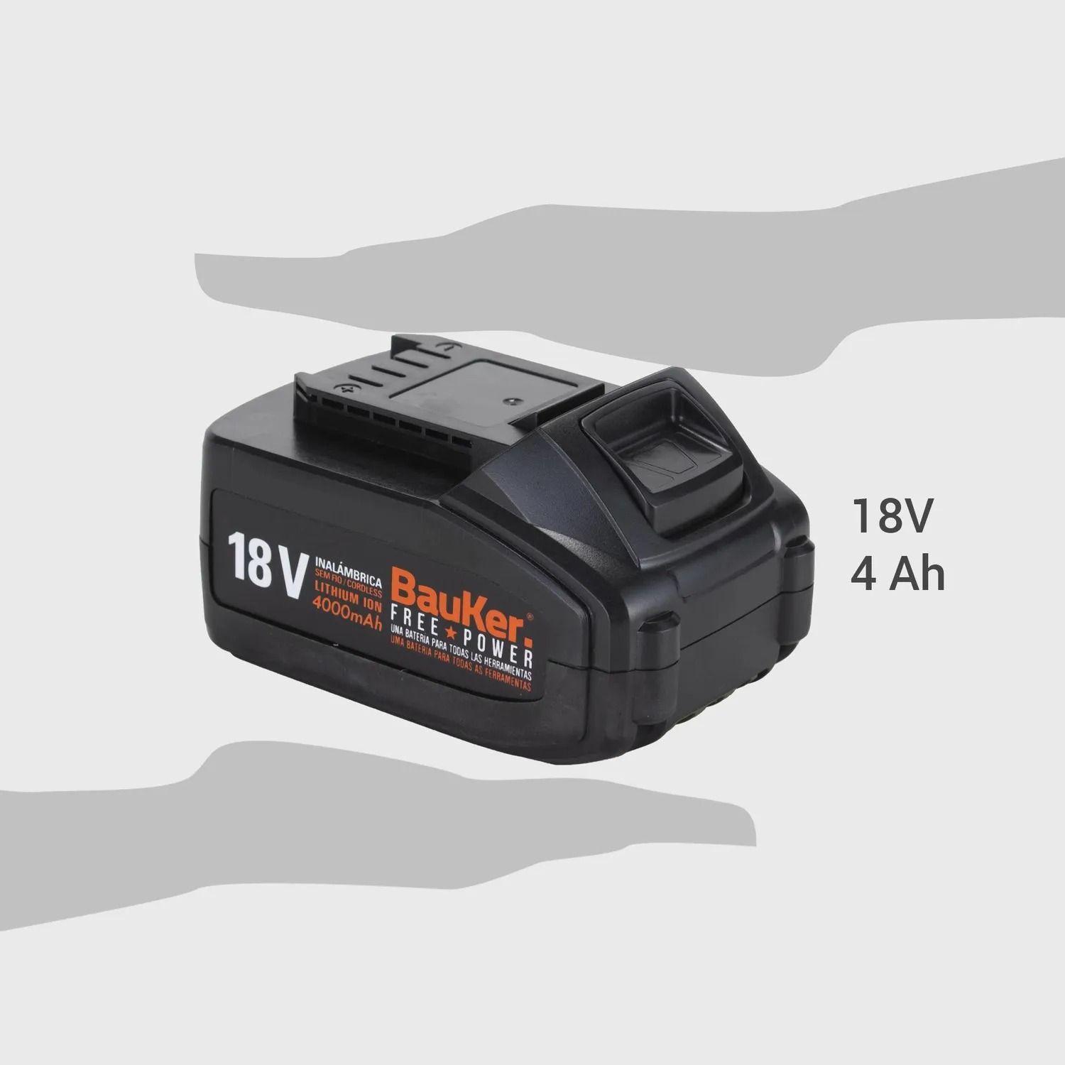 Batería Recargable Bauker 18V 4,0 Ah-5
