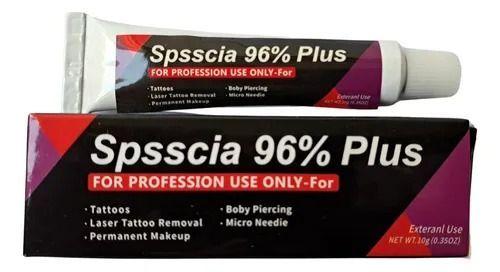 Spsscia Crema Para Tatuajes Maquillaje Microblading 96% 10g-2