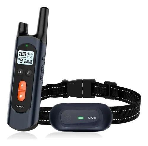 Collar Adiestramiento Entrenamiento 12 Cm Negro Vibra Sonido-4