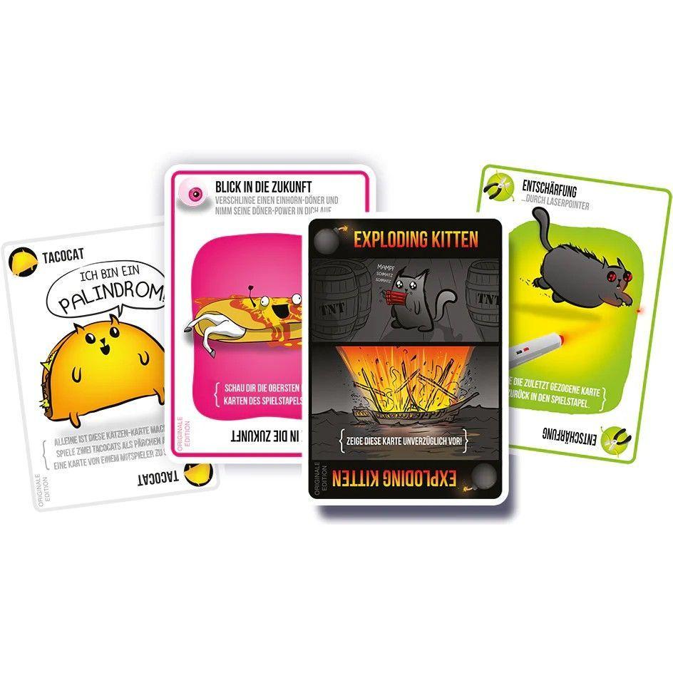Juego De Cartas Exploding Kittens En Ingles-3