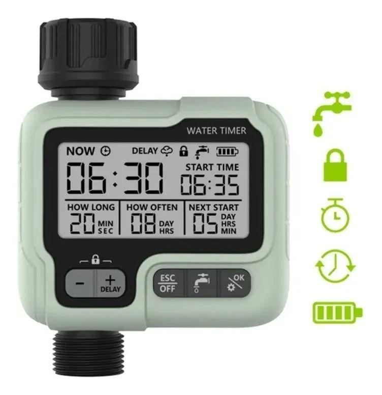 Programador De Riego Automático Con Temporizador Digital-3
