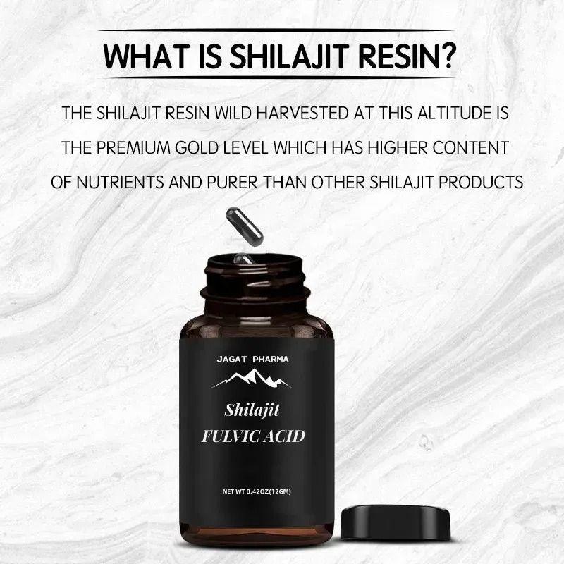 Shilajit Puro Del Himalaya 120 Capsulas Acido Fulvico Natura-1