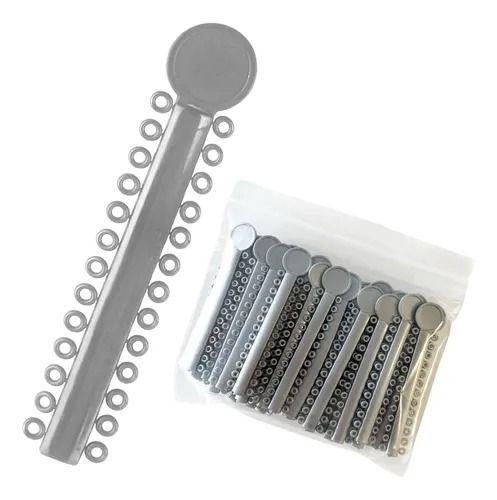 Pack Bandas Ligaduras Elásticos Ortodoncia Color Gris-2