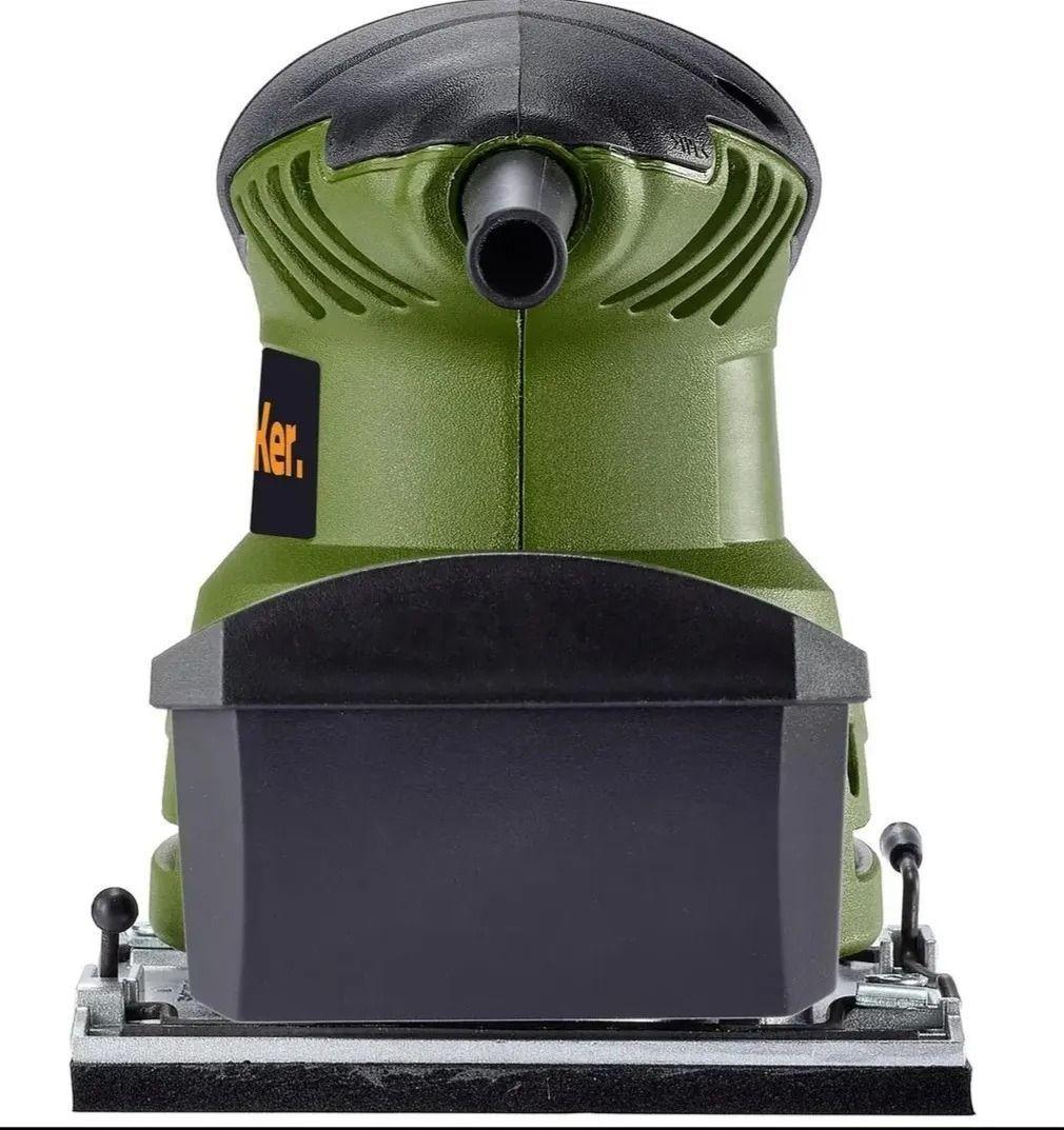 Lijadora Palma Orbital Eléctrica 1/4 220w 12000 Opm Bauker-4