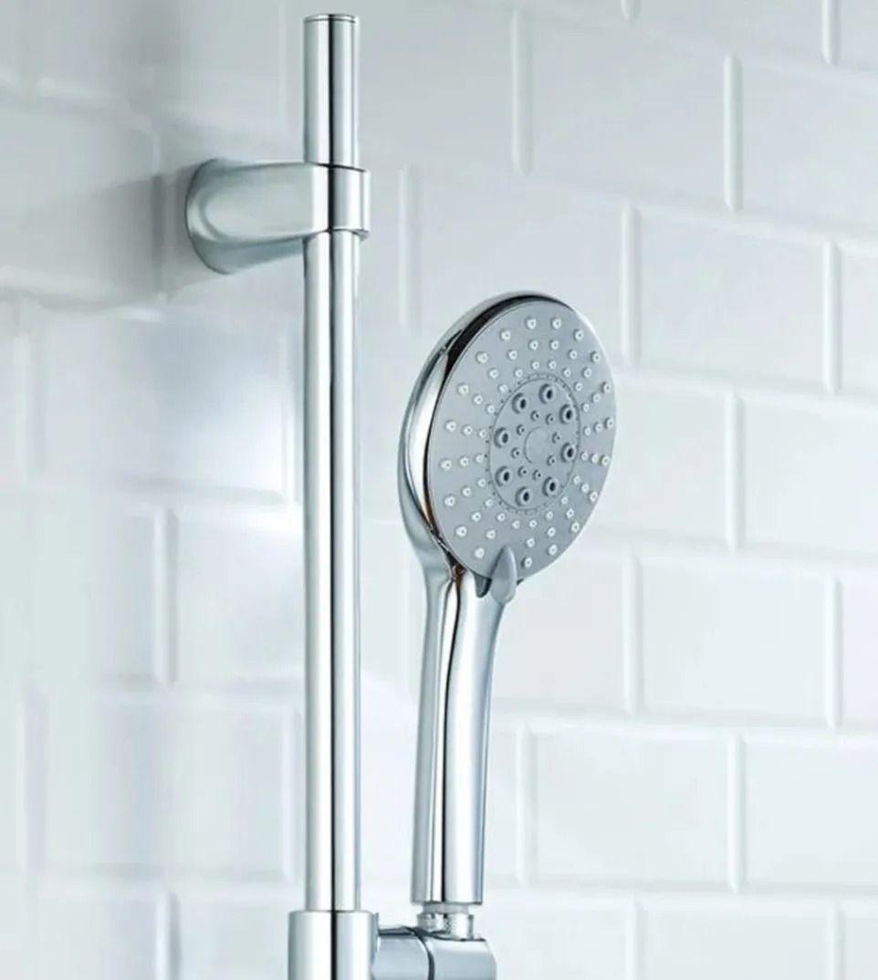Columna Ducha Acero Inoxidable Ajustable Sensi Dacqua-3
