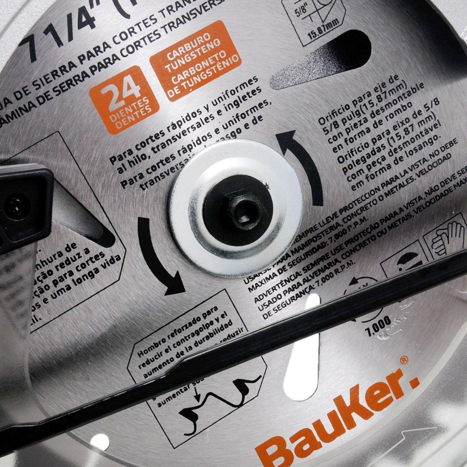 Sierra Circular Inalámbrica 7 1/4 18v (sin Batería)-5
