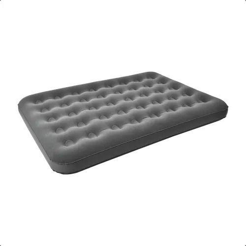 Colchon Inflable Matrimonial 2 Plazas Doble Klimber Color Gris-0