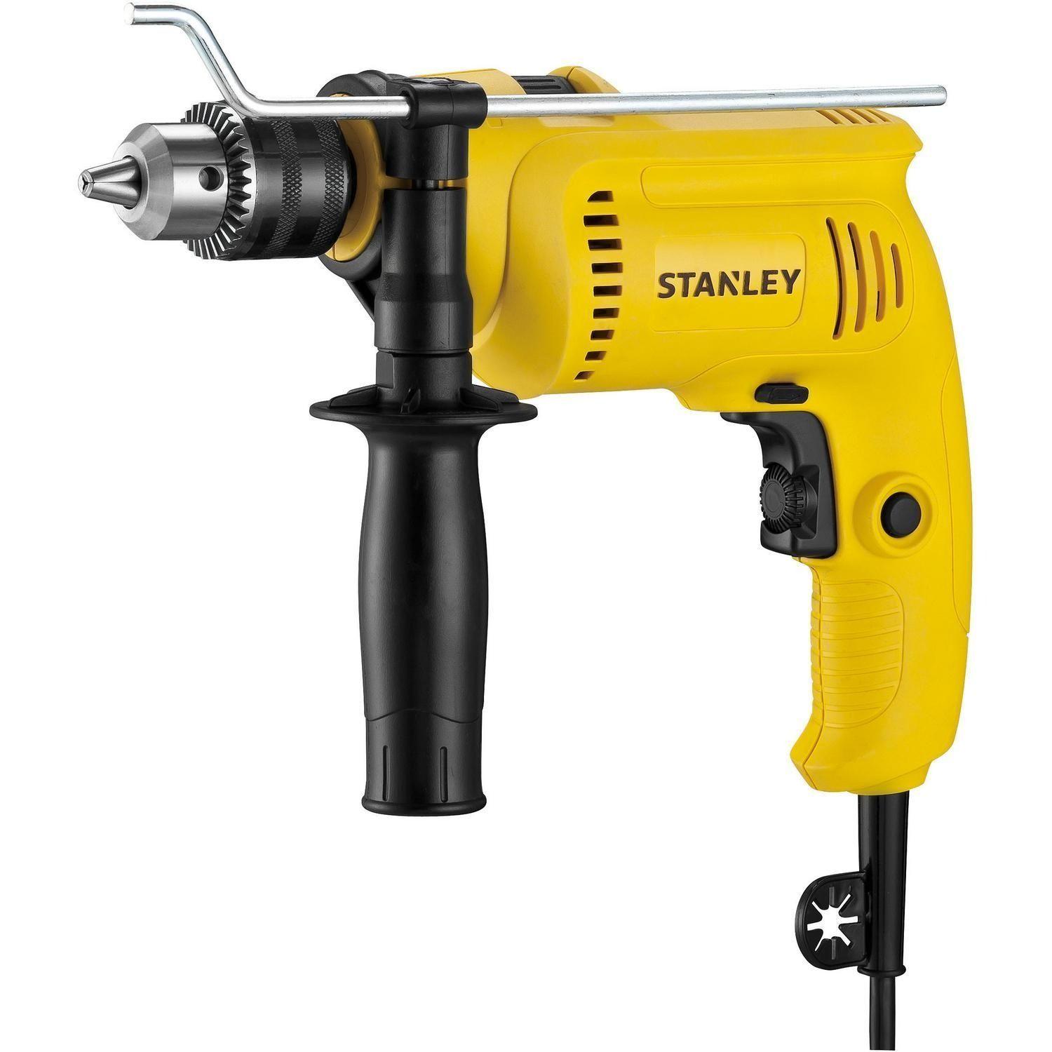 Taladro Percutor Electrico Stanley 13mm 600w Sdh600-b2c-0