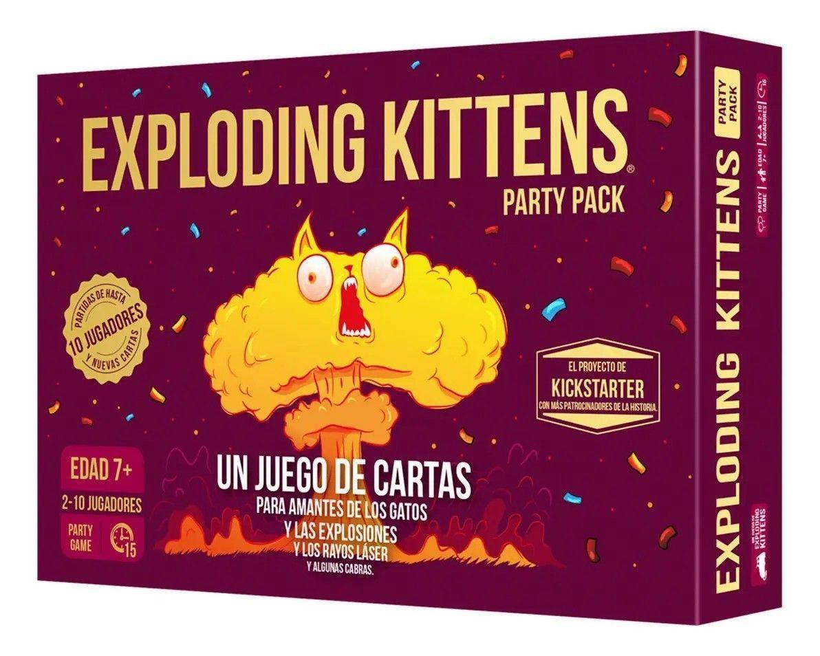 Juego De Mesa Exploding Kittens Party Pack-0