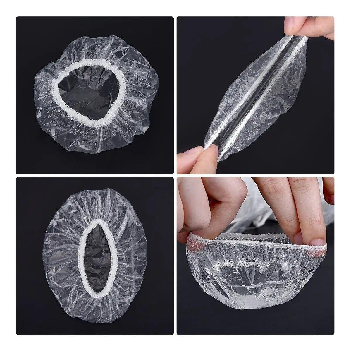 X500 Protectores Orejas Oído Desechables Transparentes-5