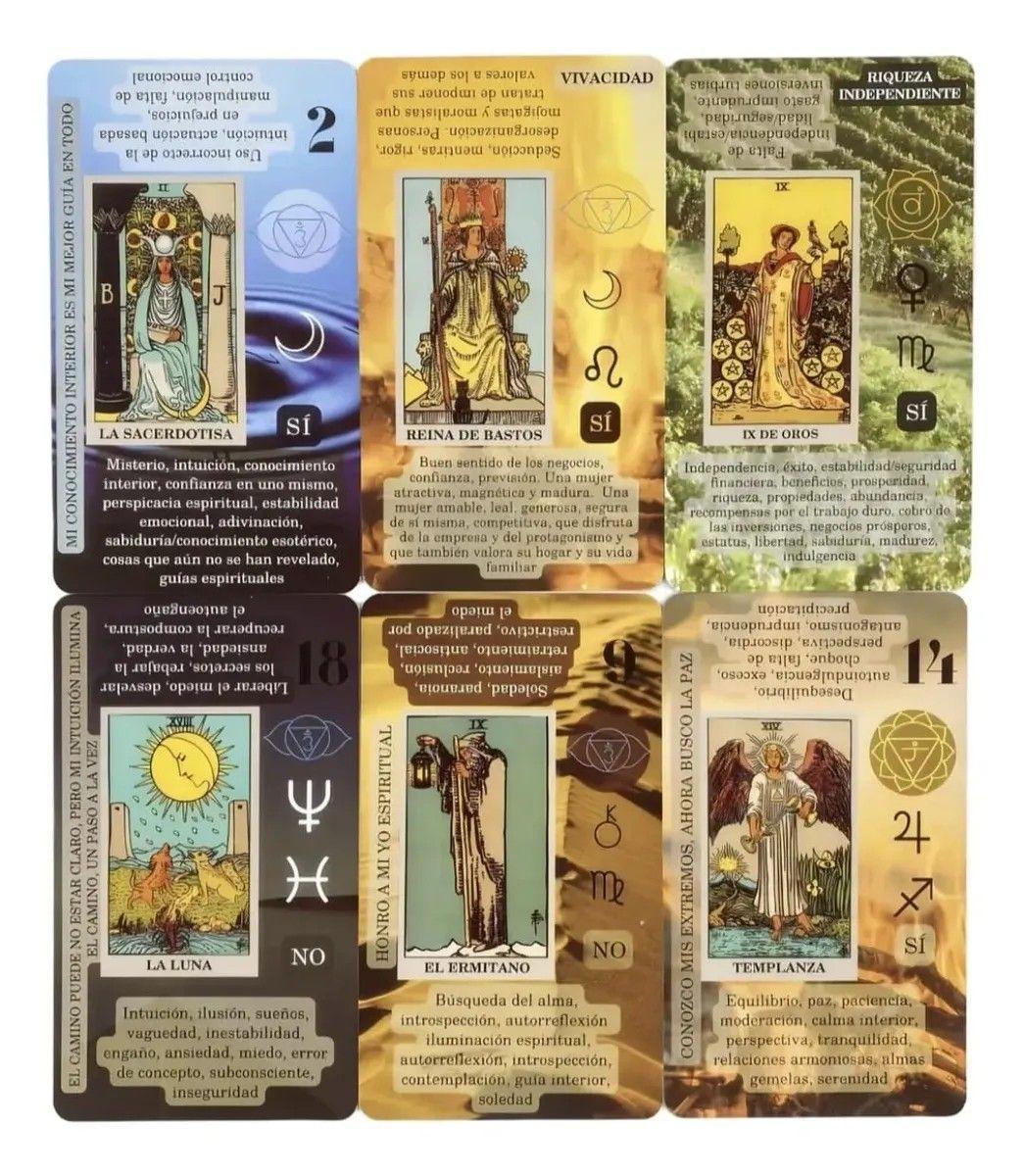 Cartas Tarot Rider Waite Con Descripción Español-4